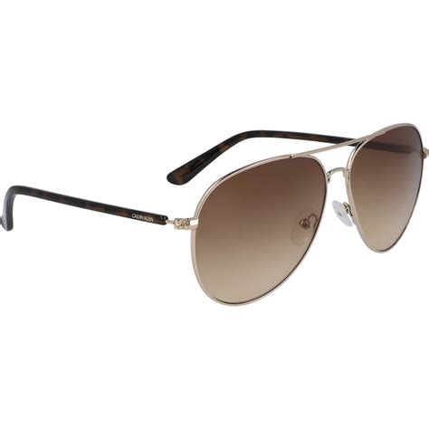 calvin klein brown men's round havana sunglasses clear outer-framing|calvin klein aviator sunglasses.